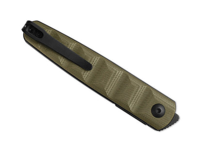 Kizer Bamboo Nitro-V Black PVD OD Green G10