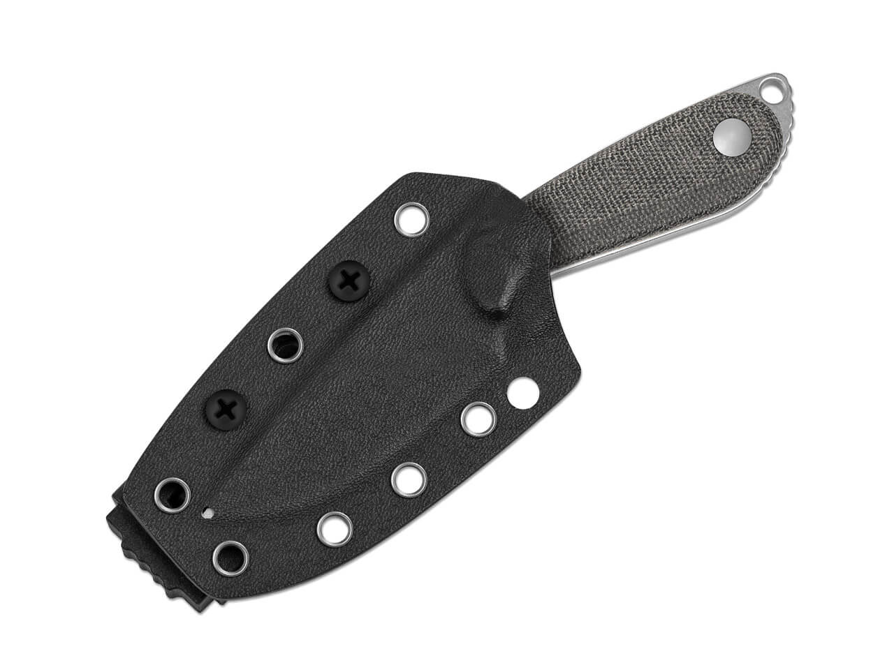 Kizer Buddy 14C28N Black Micarta