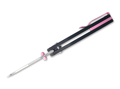 Kizer Bulldog 154 CM Aluminum Black & Pink