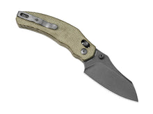 Kizer Bulldog Nitro-V Green Micarta