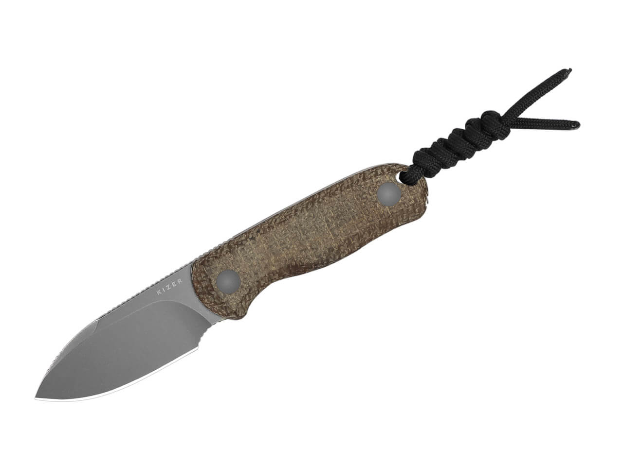 Kizer Drop Bear Fixed 14C28N Micarta