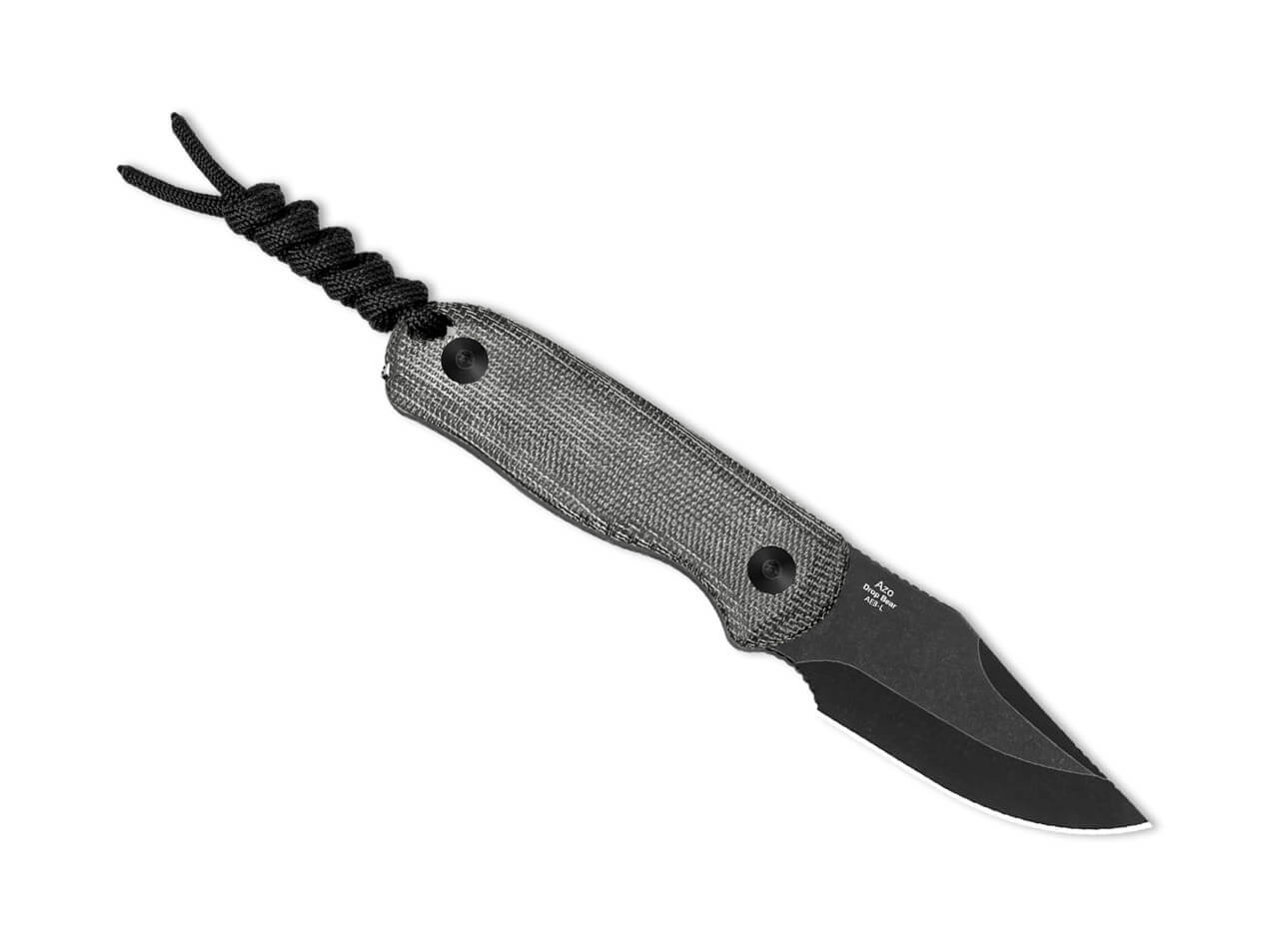 Kizer Drop Bear Fixed AEB-L Grey Micarta