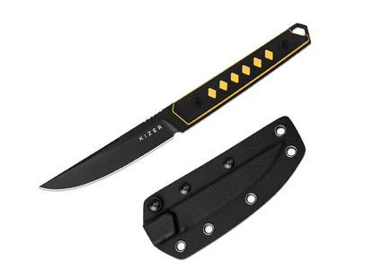 Kizer Kwaiken Nitro-V Black & Yellow G10