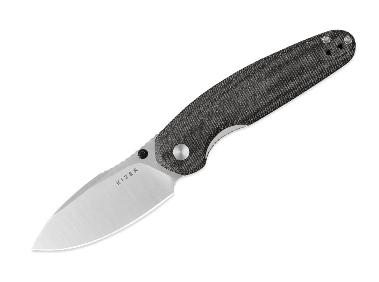 Kizer Meteora Nitro-V Black Micarta
