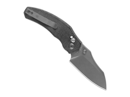Kizer Mini Bulldog Nitro-V Green Micarta