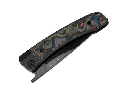 Kizer Mini MoMo S35VN Ti Camo CF 80's