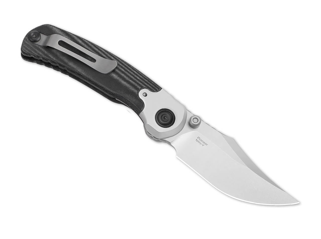 Kizer Pioneer Nitro-V Aluminum & Black Micarta