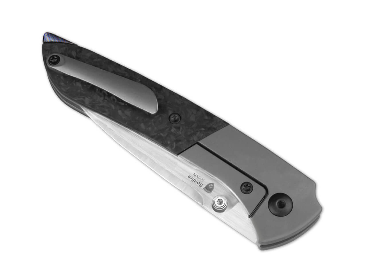 Kizer Spitfire S35VN Grey Ti CF