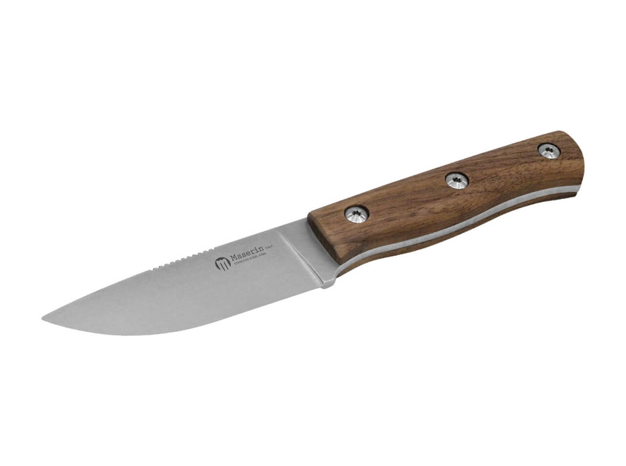 Maserin Path Droppoint Walnut Wood