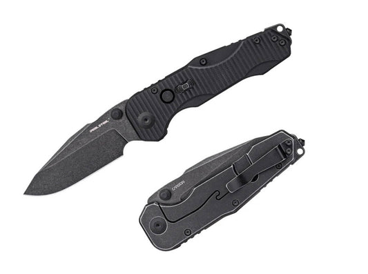 Real Steel Evolution Ironclad Drop D2 Steel & G10 All Black