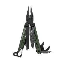 Leatherman Signal Green Topo multitool - open