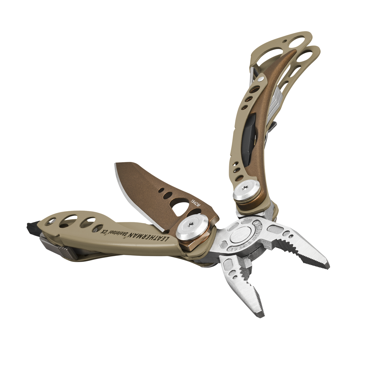 Leatherman Skeletool CX Sandstorm multitool - detail view