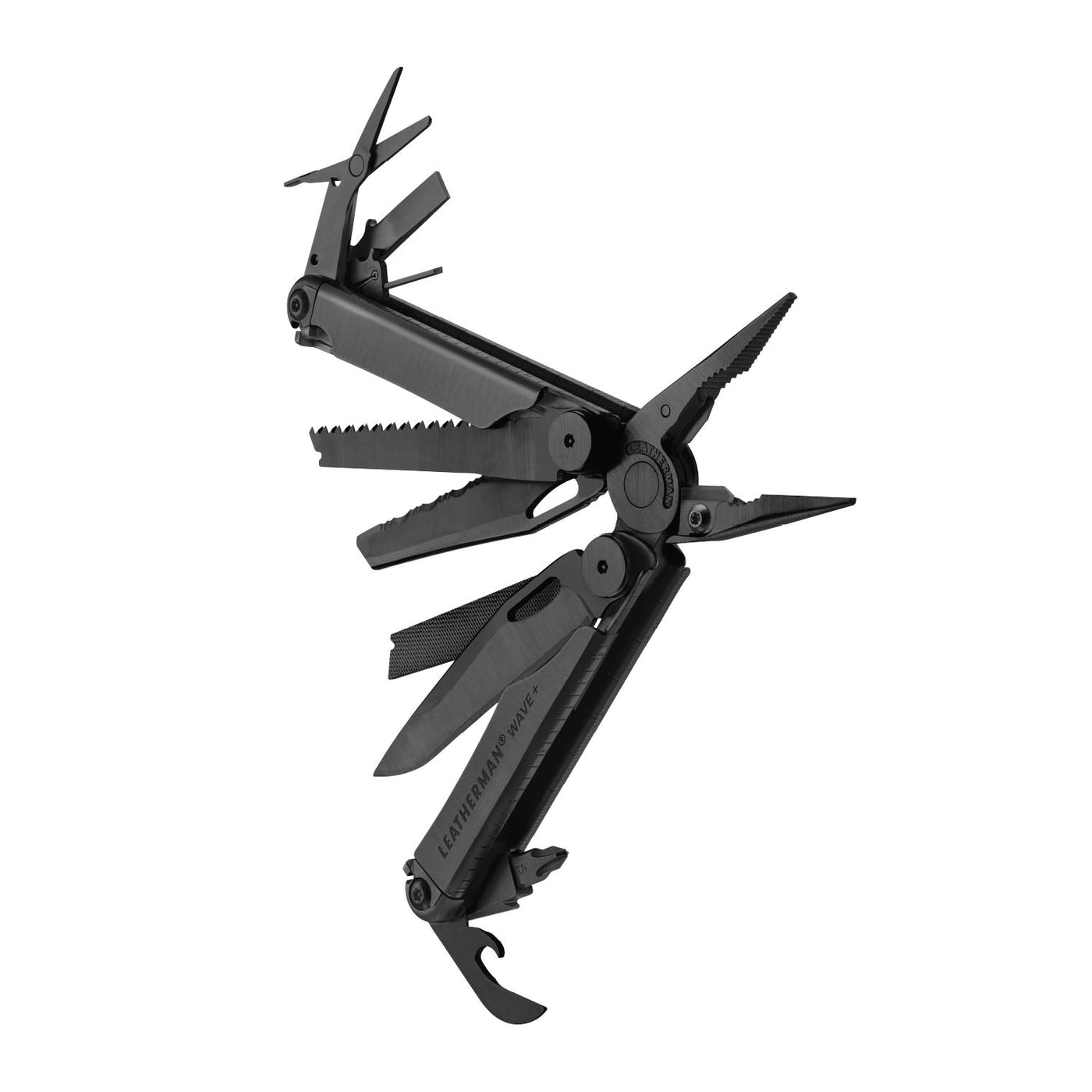 Leatherman Wave Plus Black multitool - detail view